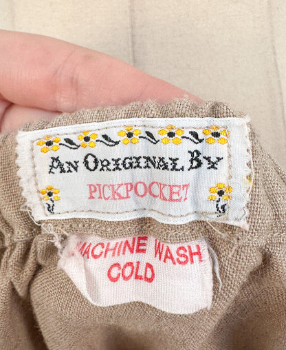 1960s 'Pick-A-Pocket' Skirt / Waist 24-36"