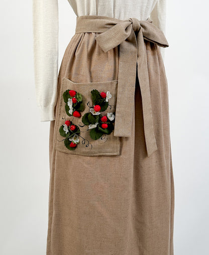 1960s 'Pick-A-Pocket' Skirt / Waist 24-36"