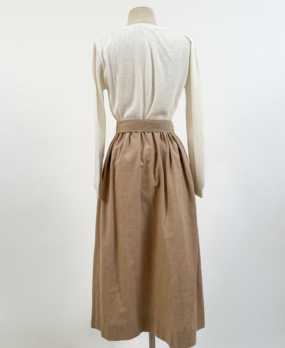 1960s 'Pick-A-Pocket' Skirt / Waist 24-36"
