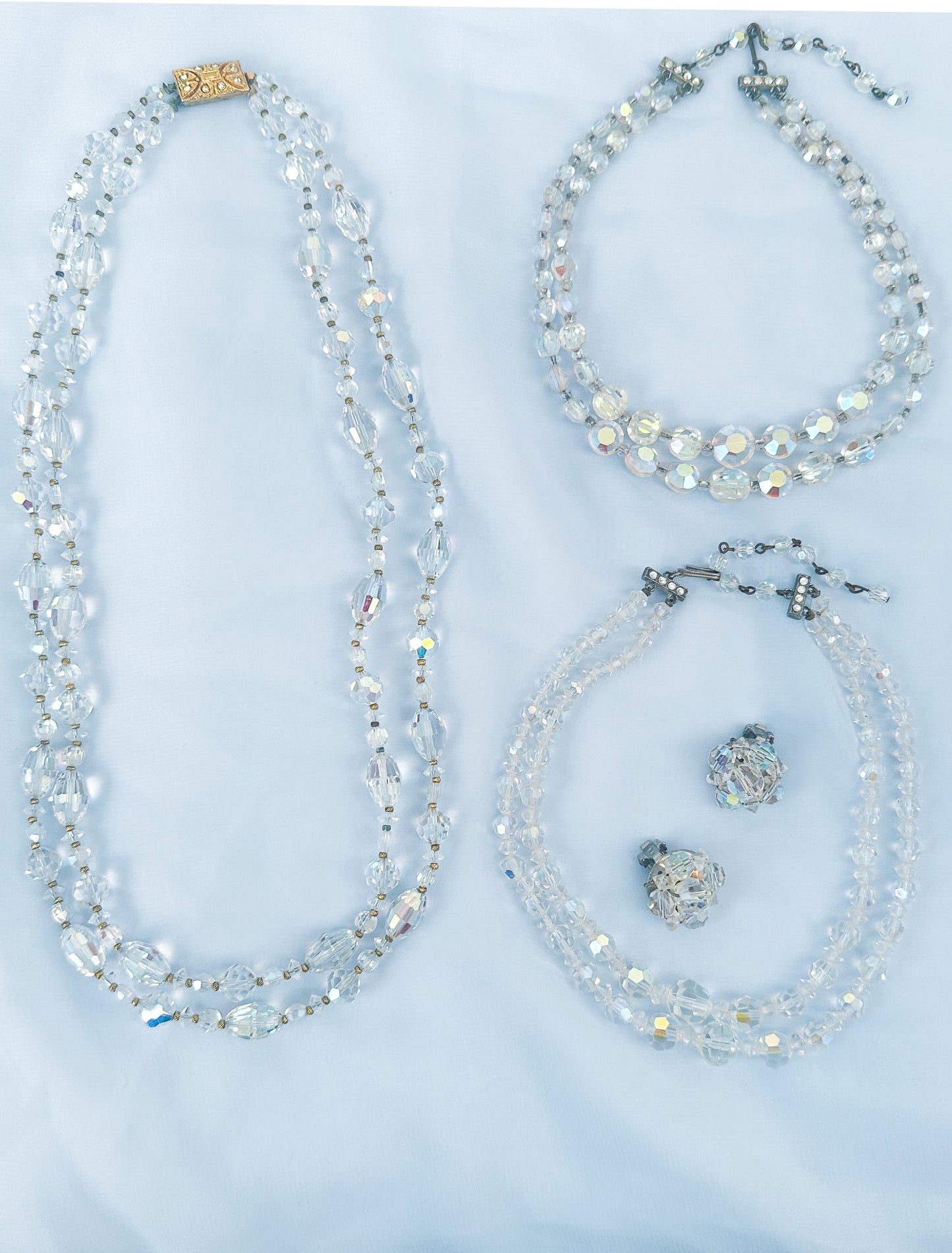 1950-60s Iridescent Necklaces