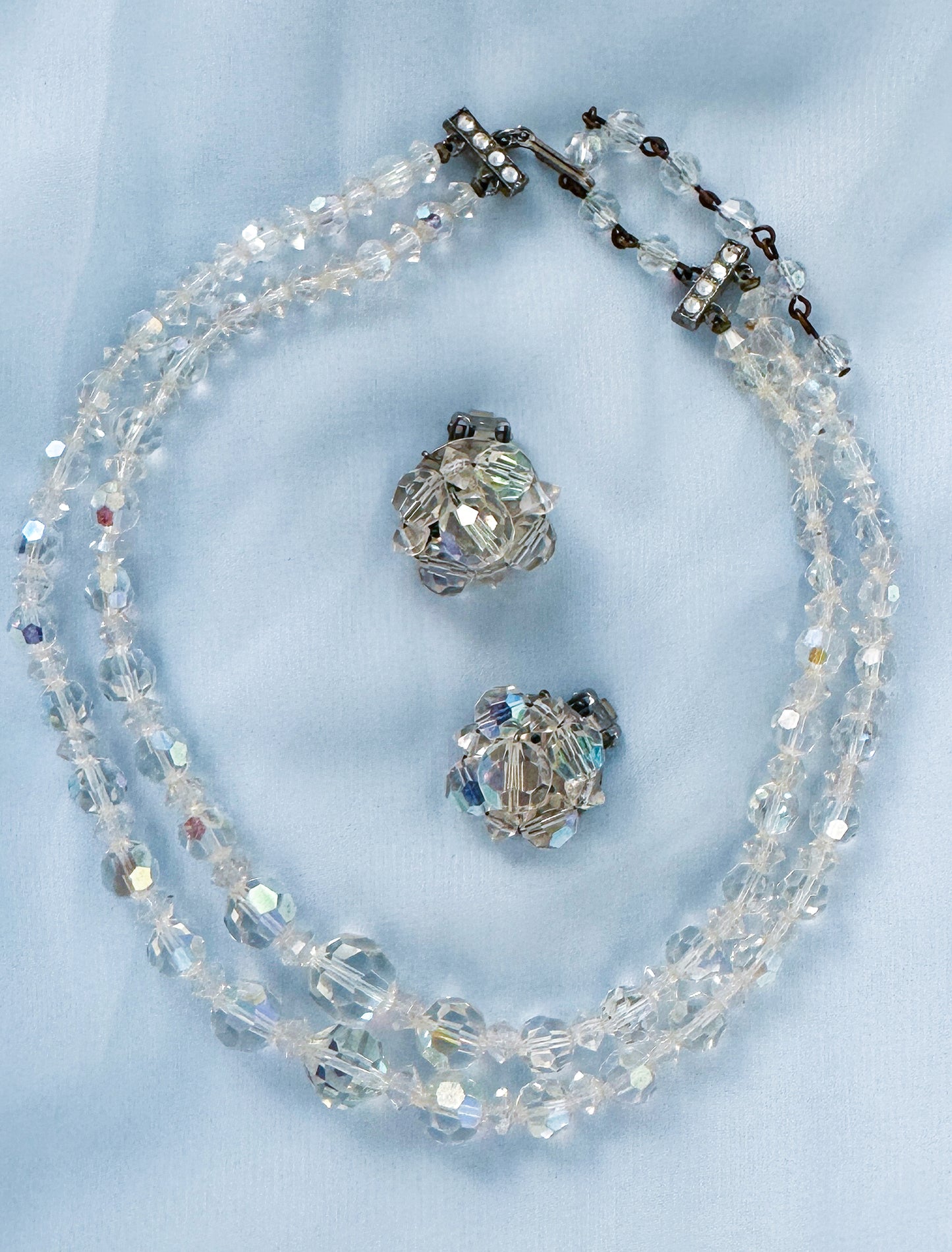 1950-60s Iridescent Necklaces