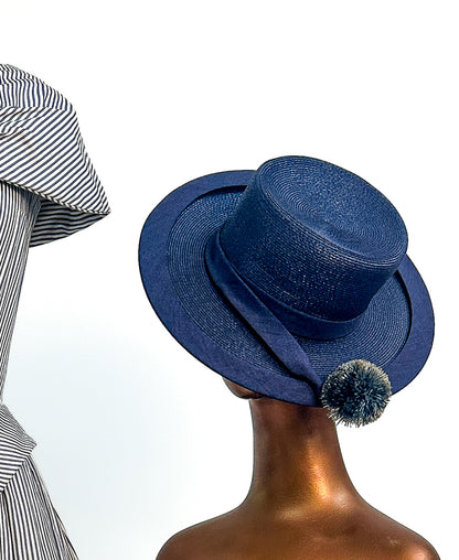 1950s Seersucker Dress by Suzy Perette / Waist 26