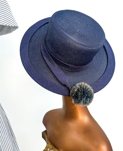 1950s Seersucker Dress by Suzy Perette / Waist 26