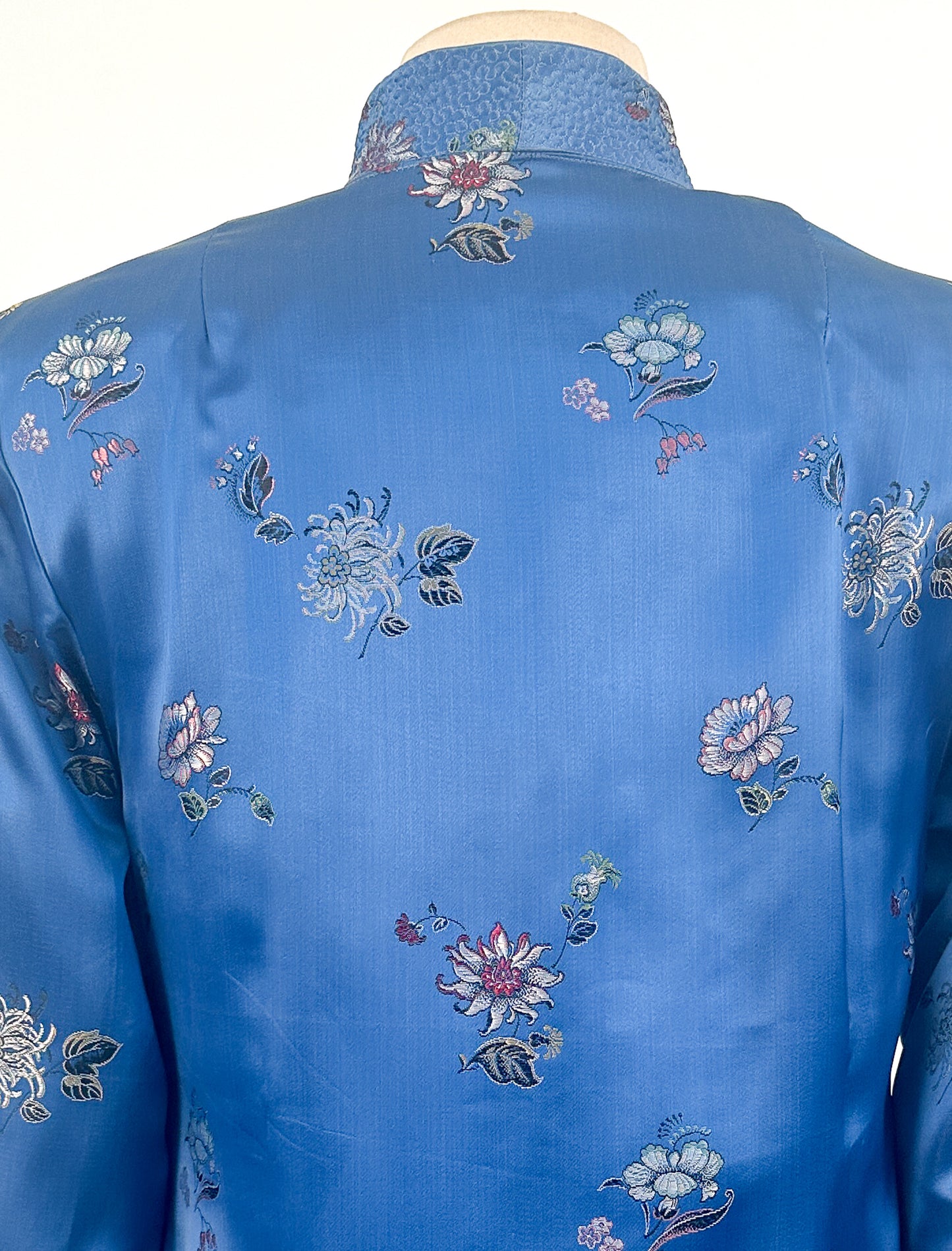 1950-60s Revisable Chinese Silk Jacket / Bust