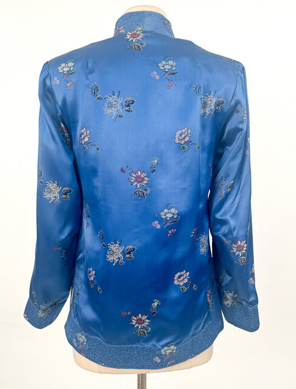 1950-60s Revisable Chinese Silk Jacket / Bust