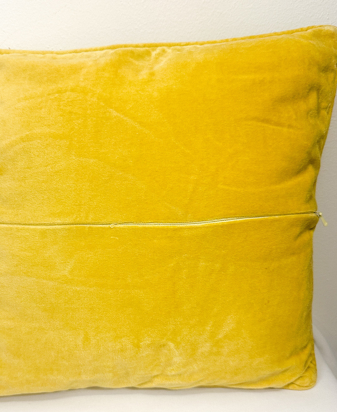 1940-50s Needlepoint Violets Throw Pillow