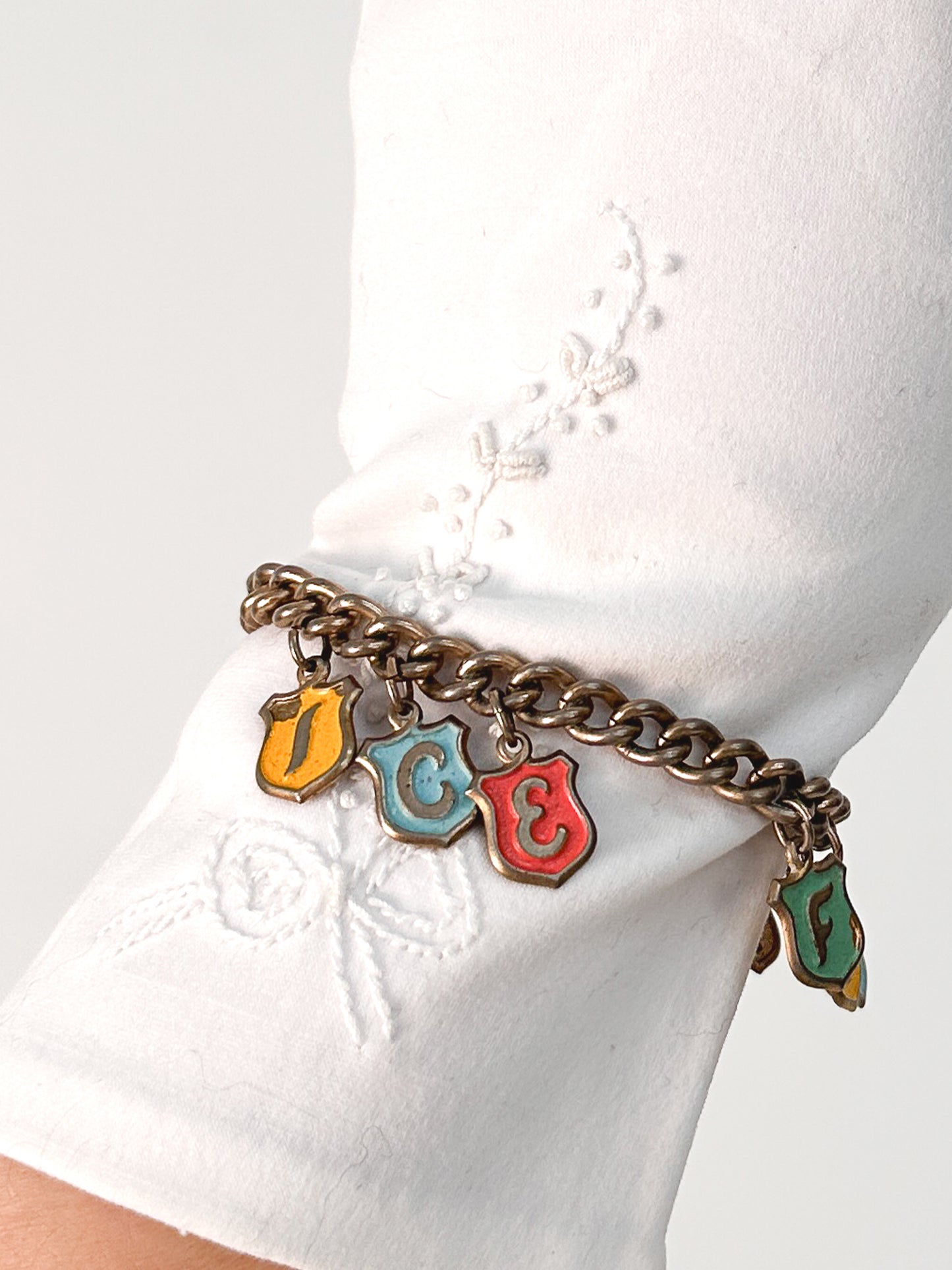 1950s ICE FOLLIES Charm Bracelet