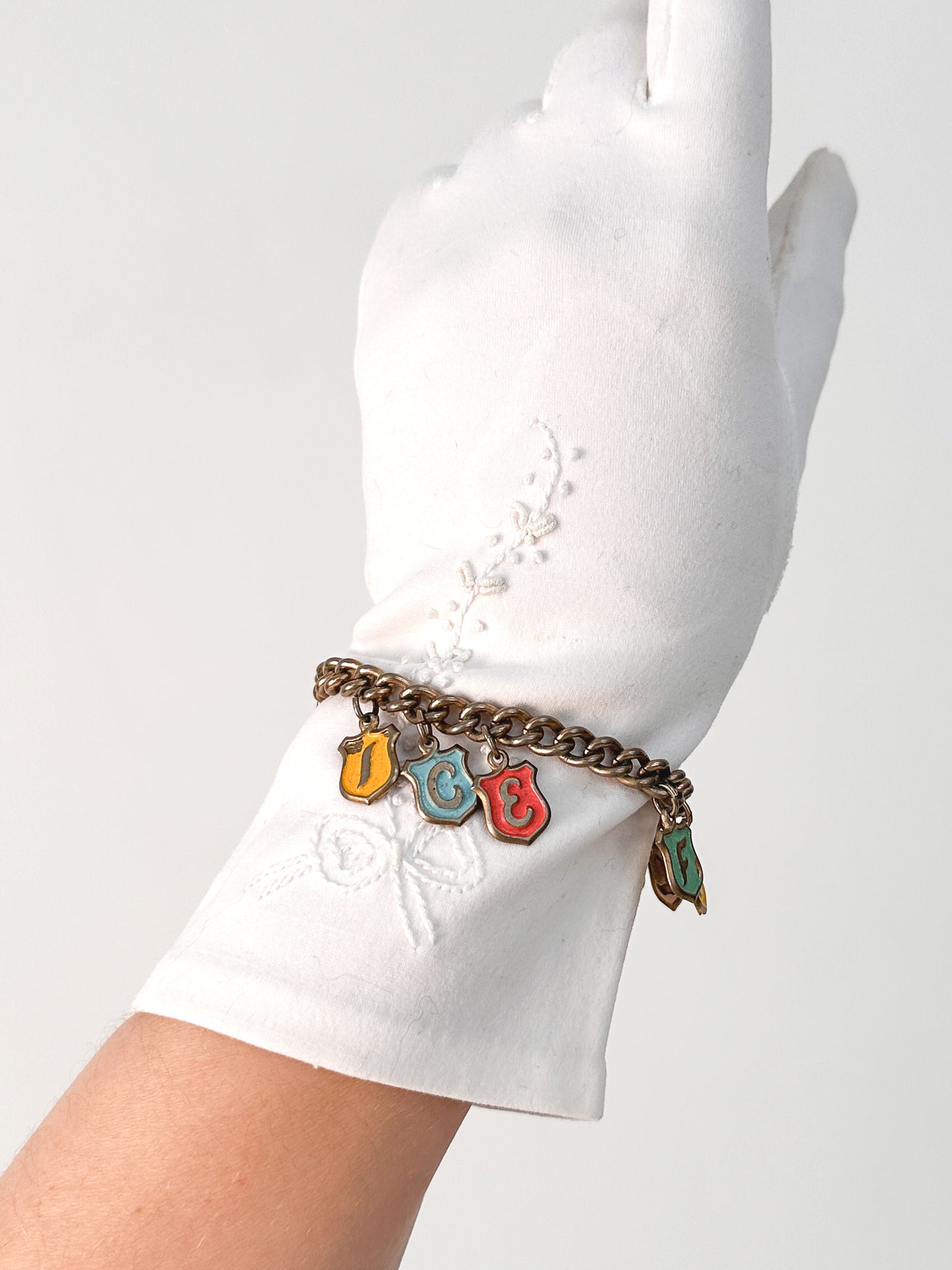 1950s ICE FOLLIES Charm Bracelet