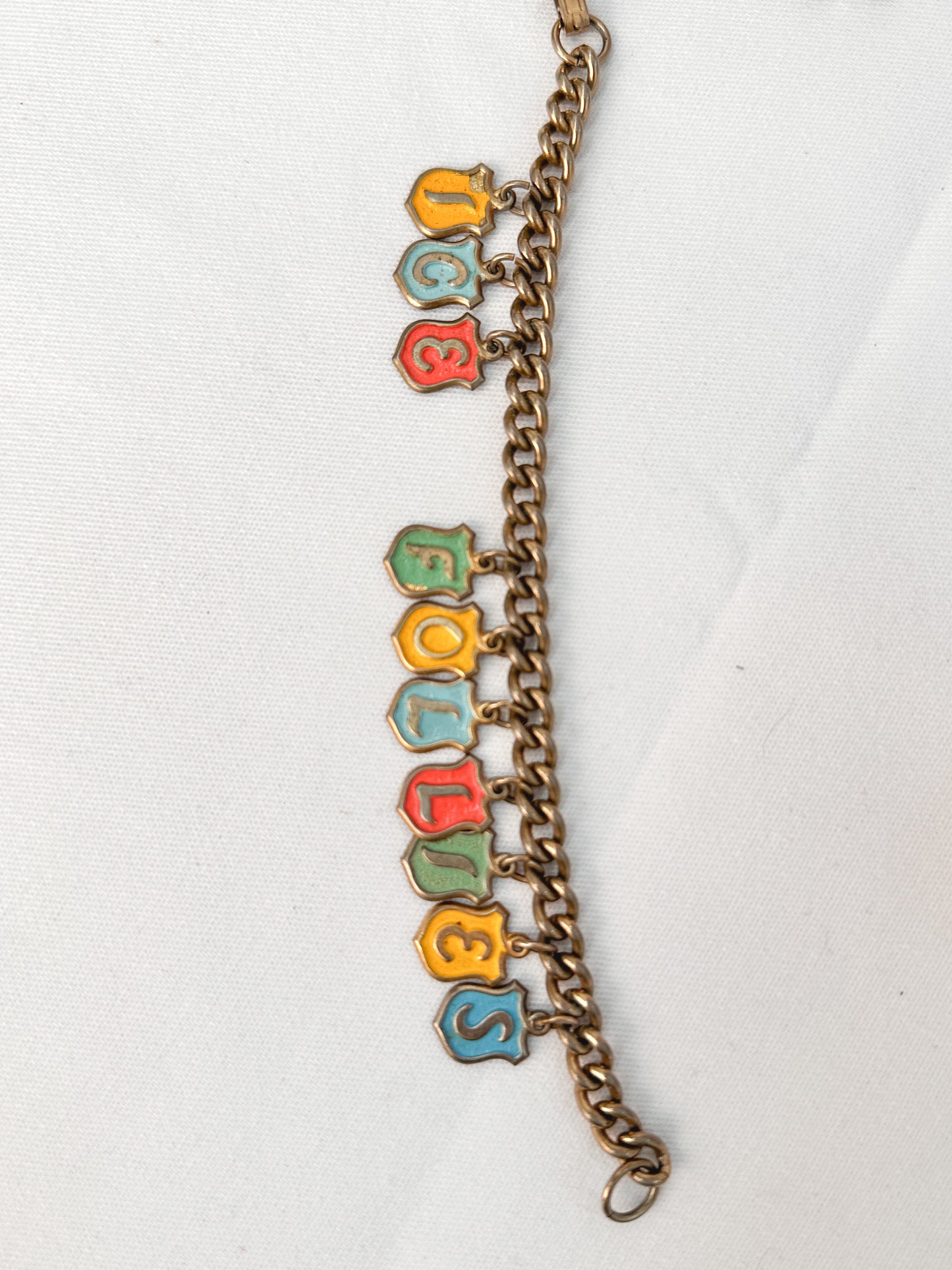 1950s ICE FOLLIES Charm Bracelet