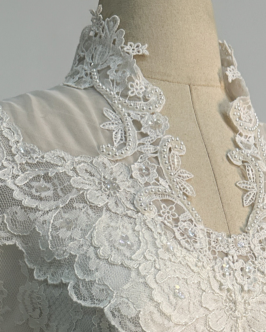 1970s 'The Eternal Vow' Wedding Gown / X-Small