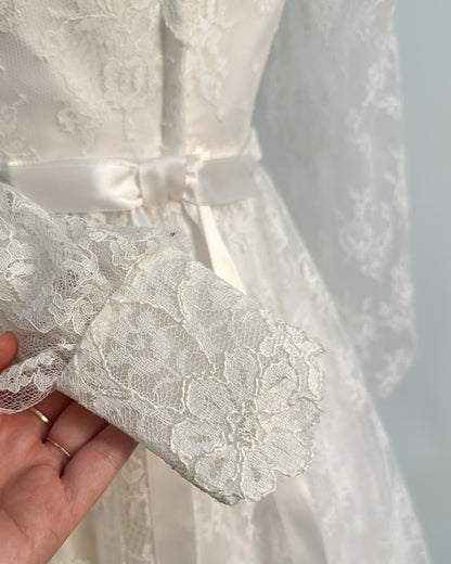 1970s 'The Eternal Vow' Wedding Gown / X-Small