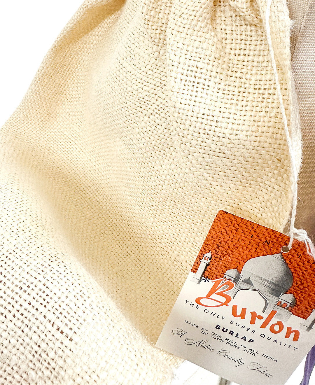 1950s MCM Apron with Grape Appliqué Pocket