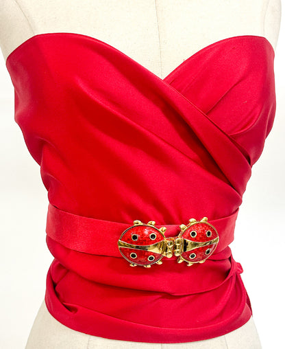 1990s Ladybug Belt Buckle