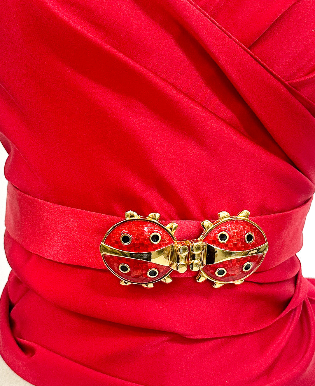 1990s Ladybug Belt Buckle