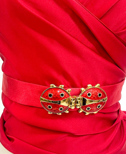 1990s Ladybug Belt Buckle