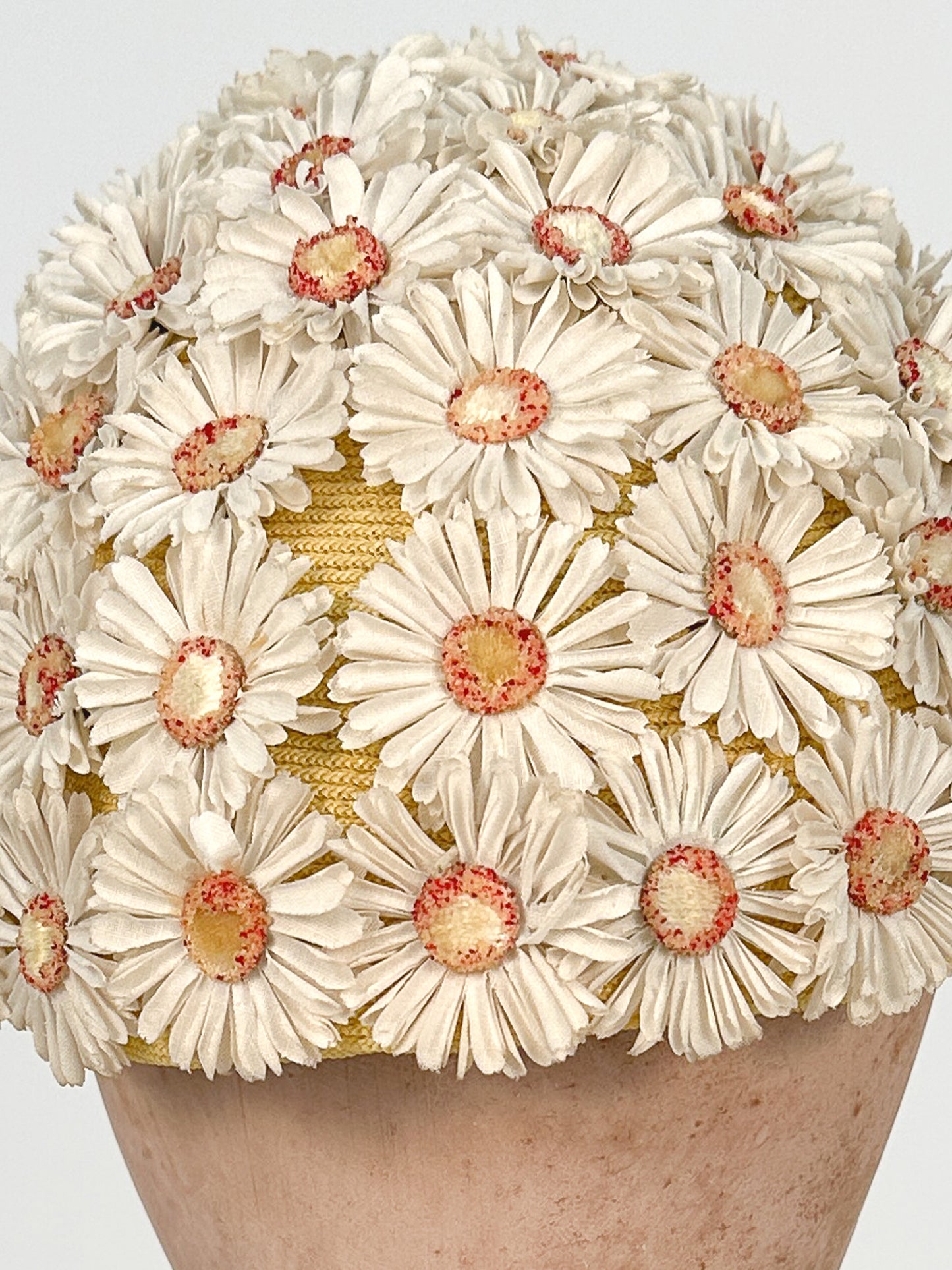 1940s Sunny Daisy Fascinator / One Size