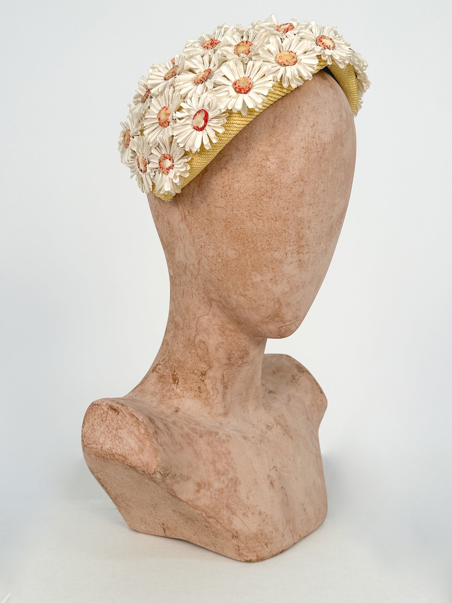 1940s Sunny Daisy Fascinator / One Size