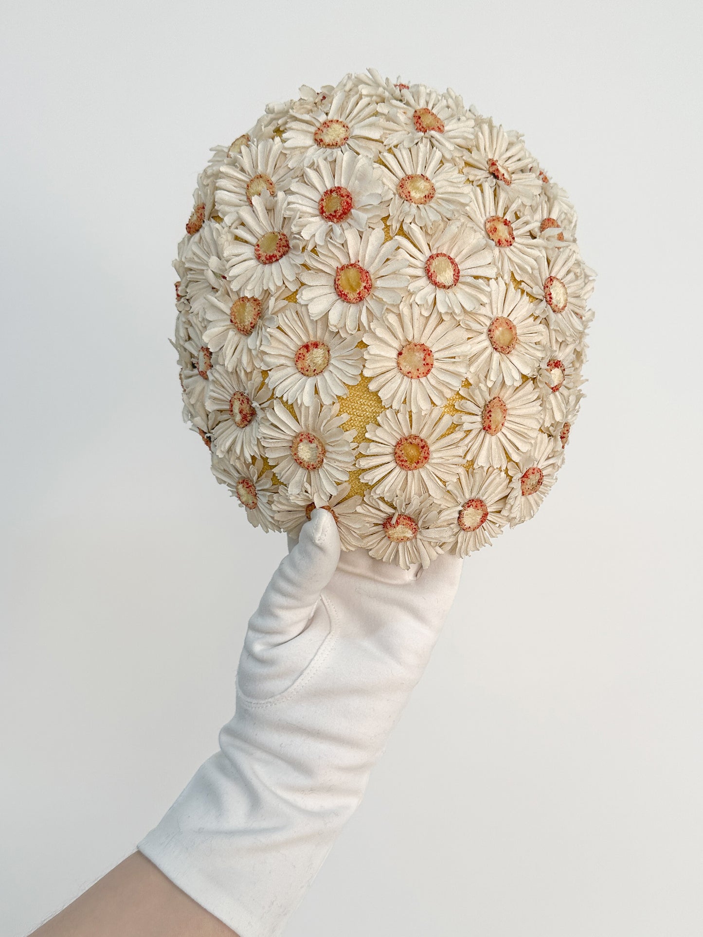 1940s Sunny Daisy Fascinator / One Size