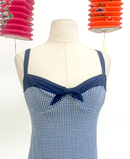 1990s Gingham Bodysuit