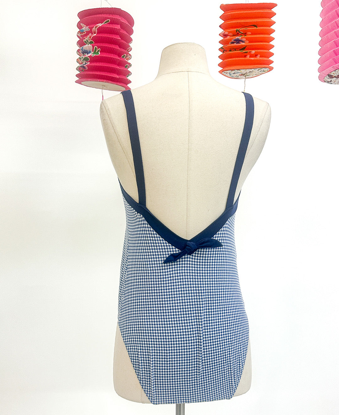 1990s Gingham Bodysuit