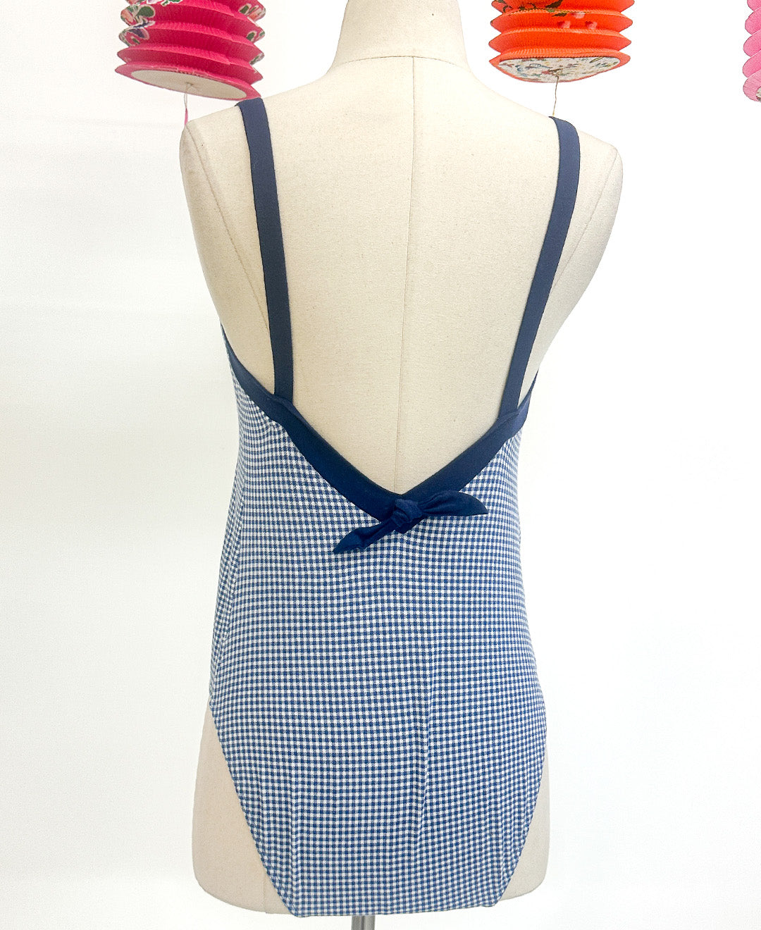 1990s Gingham Bodysuit