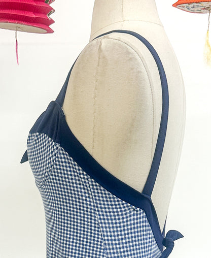 1990s Gingham Bodysuit