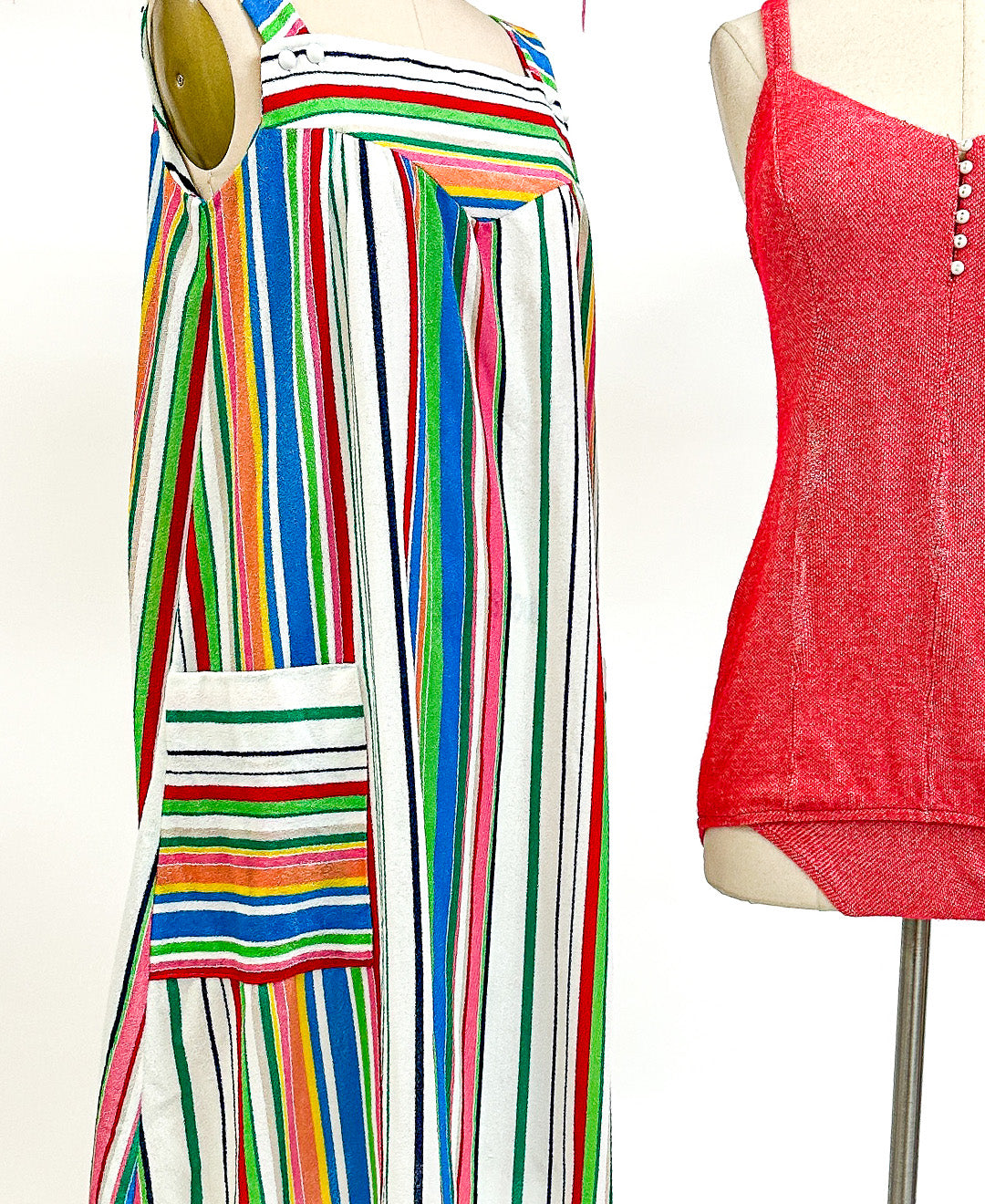 1960s Terry Cloth Swim Suit Cover-up