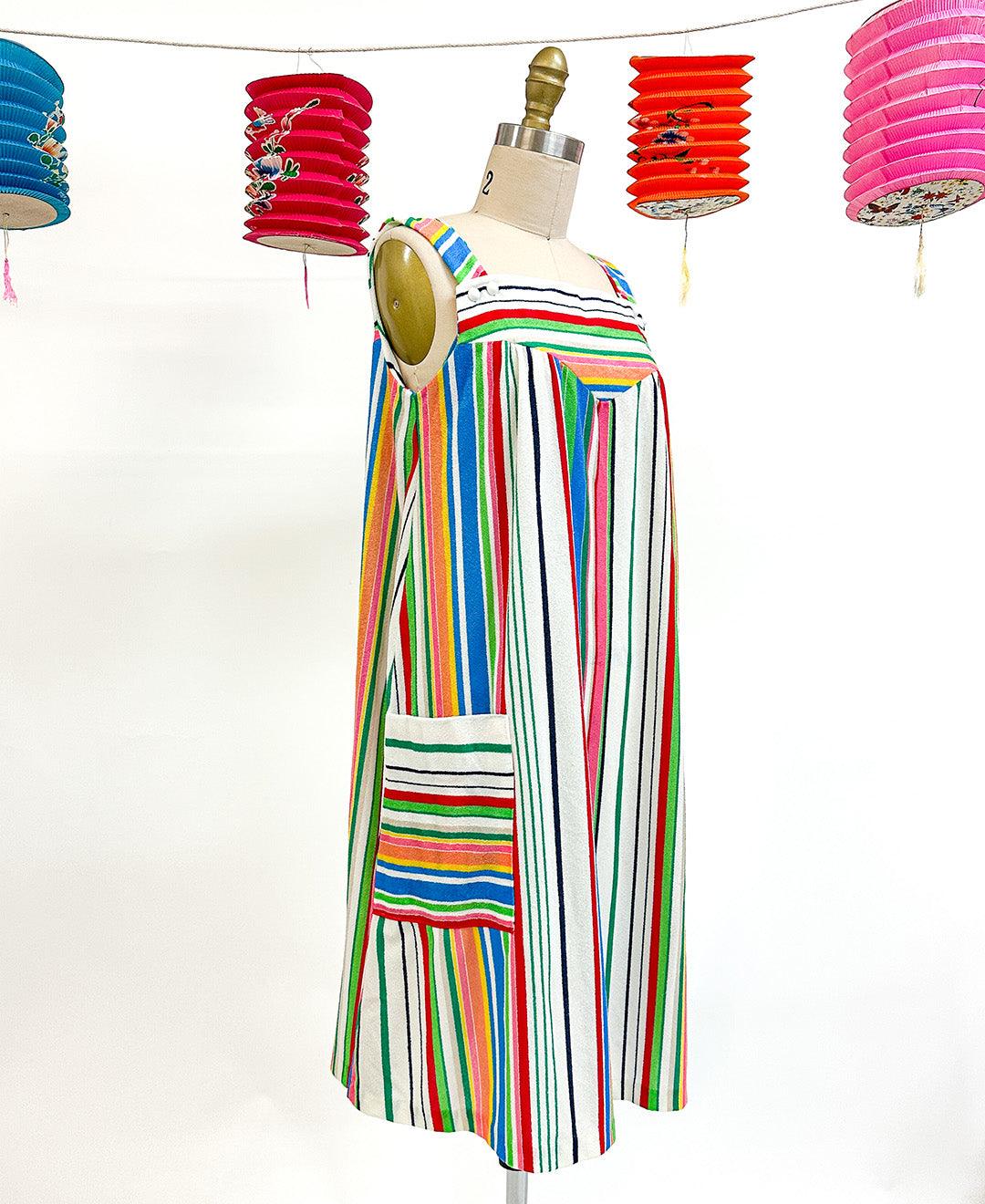 1960s Terry Cloth Swim Suit Cover-up