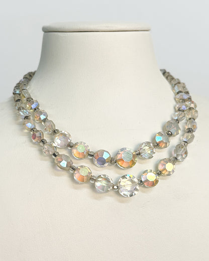1950-60s Iridescent Beaded Choker