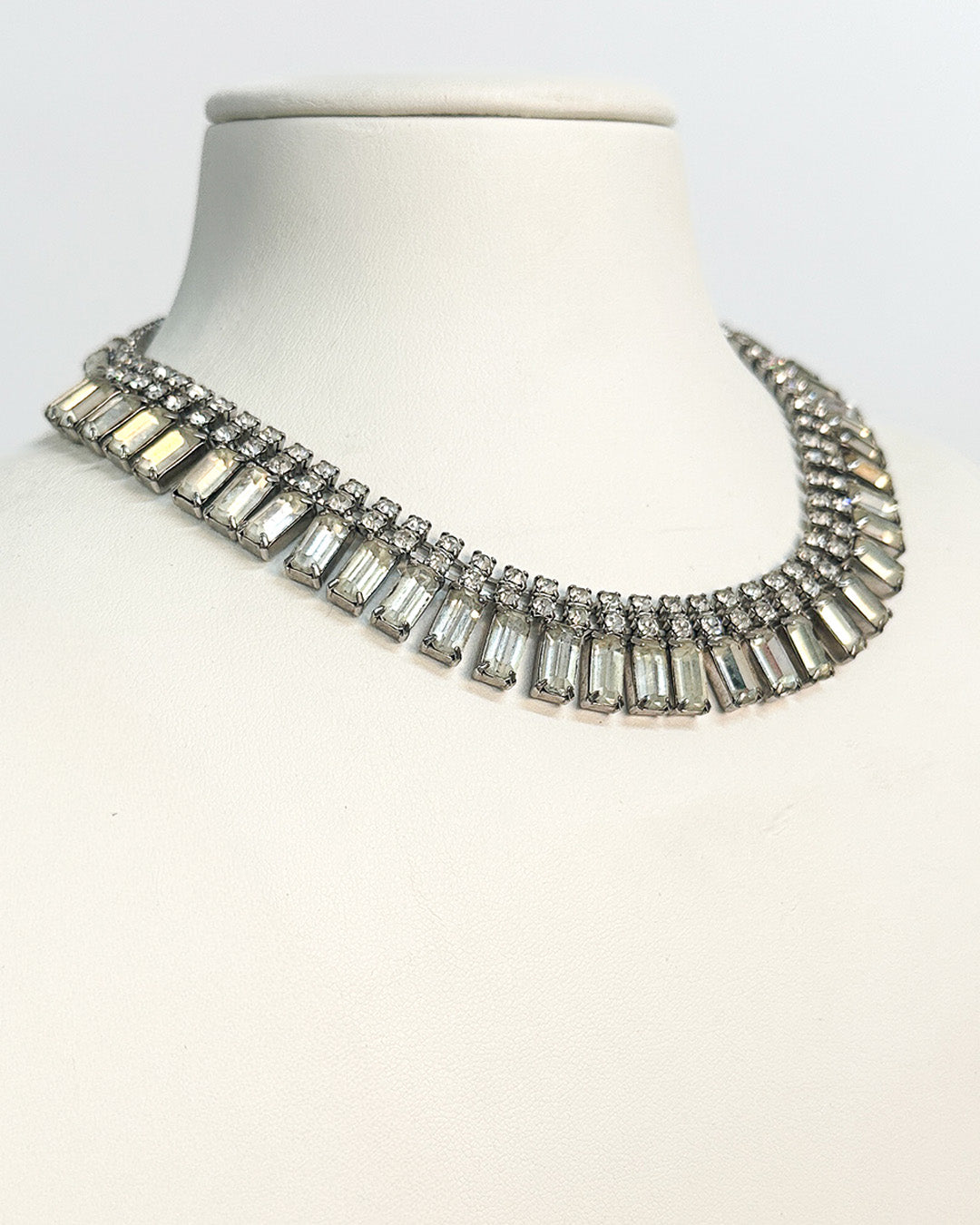 1940-50s Elegant Rhinestone Choker