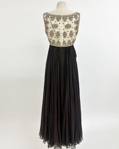 1960s The Winter Gala Gown with Jacket