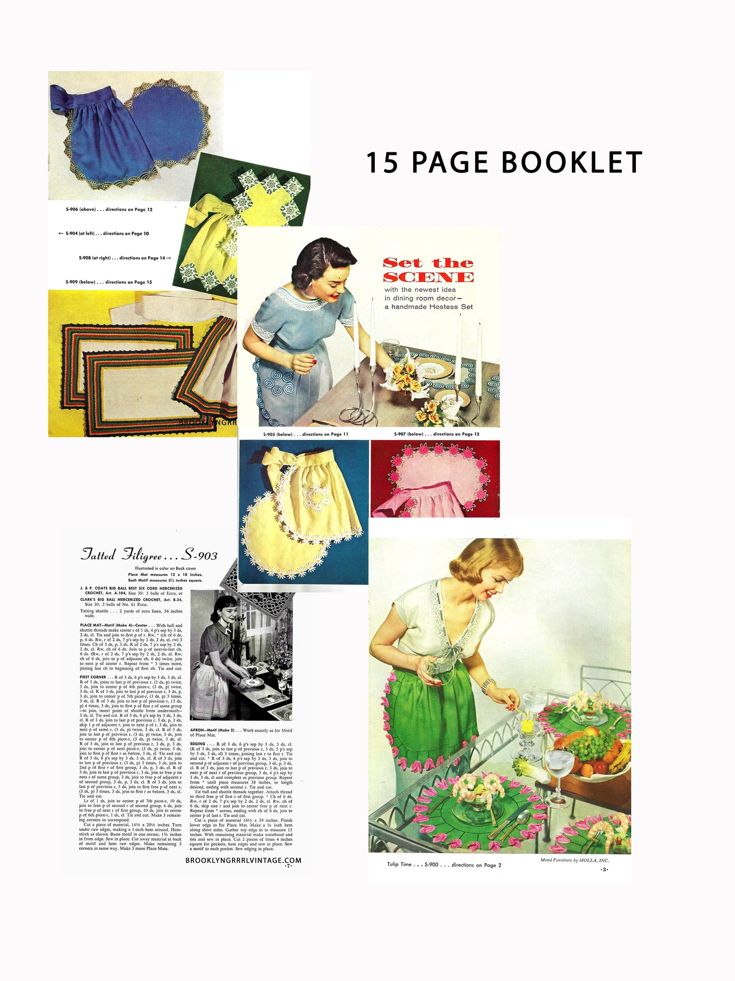 FREE 1950s Coats & Clark's Hostess Book - PDF Download