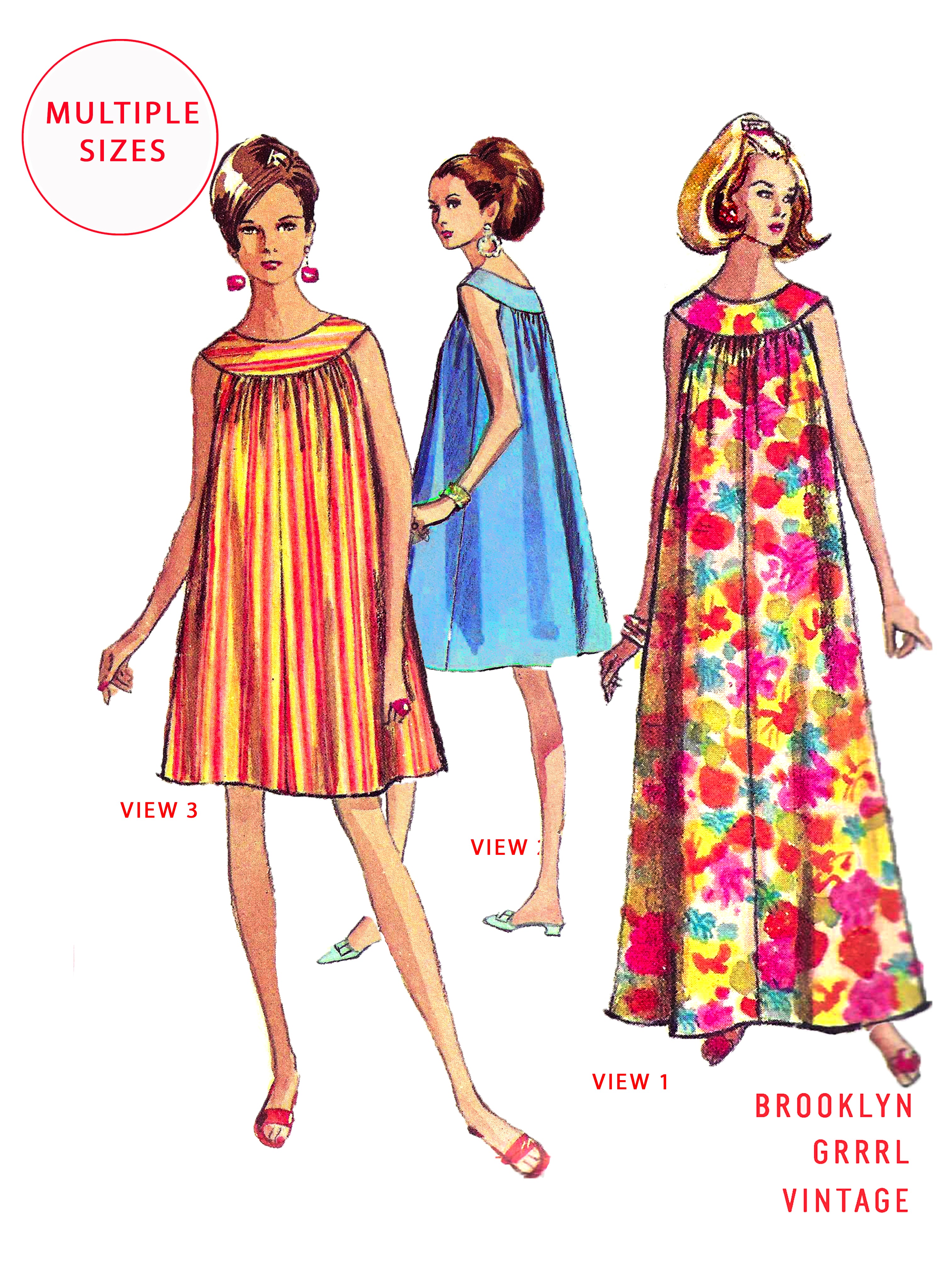 Muumuu pattern hotsell