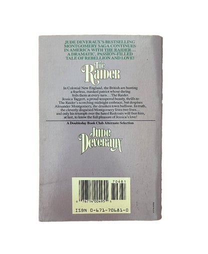 The Raider by Jude Deveraux - 1980s Romance Novel