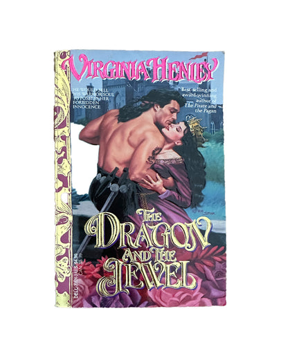 The Dragon and the Jewels by Virginia Henley - 1980s Romance Novel