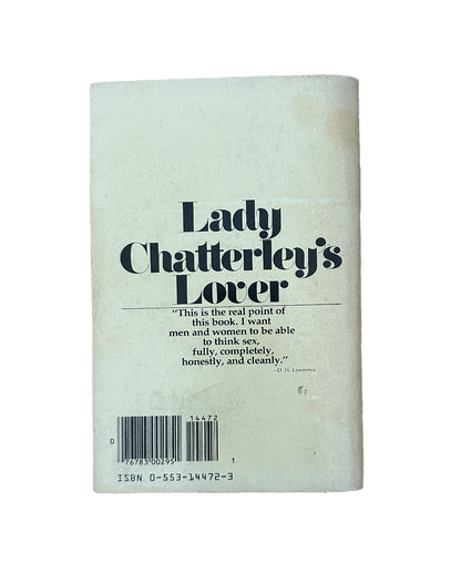 Lady Chatterley's Lover by D.H. Lawrence (1968)