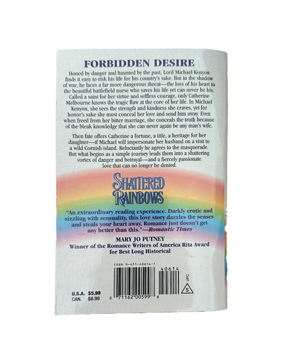 Shattered Rainbows by Mary Jo Putney - 1980s Romance Novel