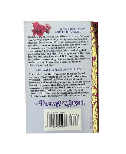 The Dragon and the Jewels by Virginia Henley - 1980s Romance Novel