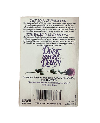 Dusk Before Dawn by Mickee Madden - 1980s Romance Novel