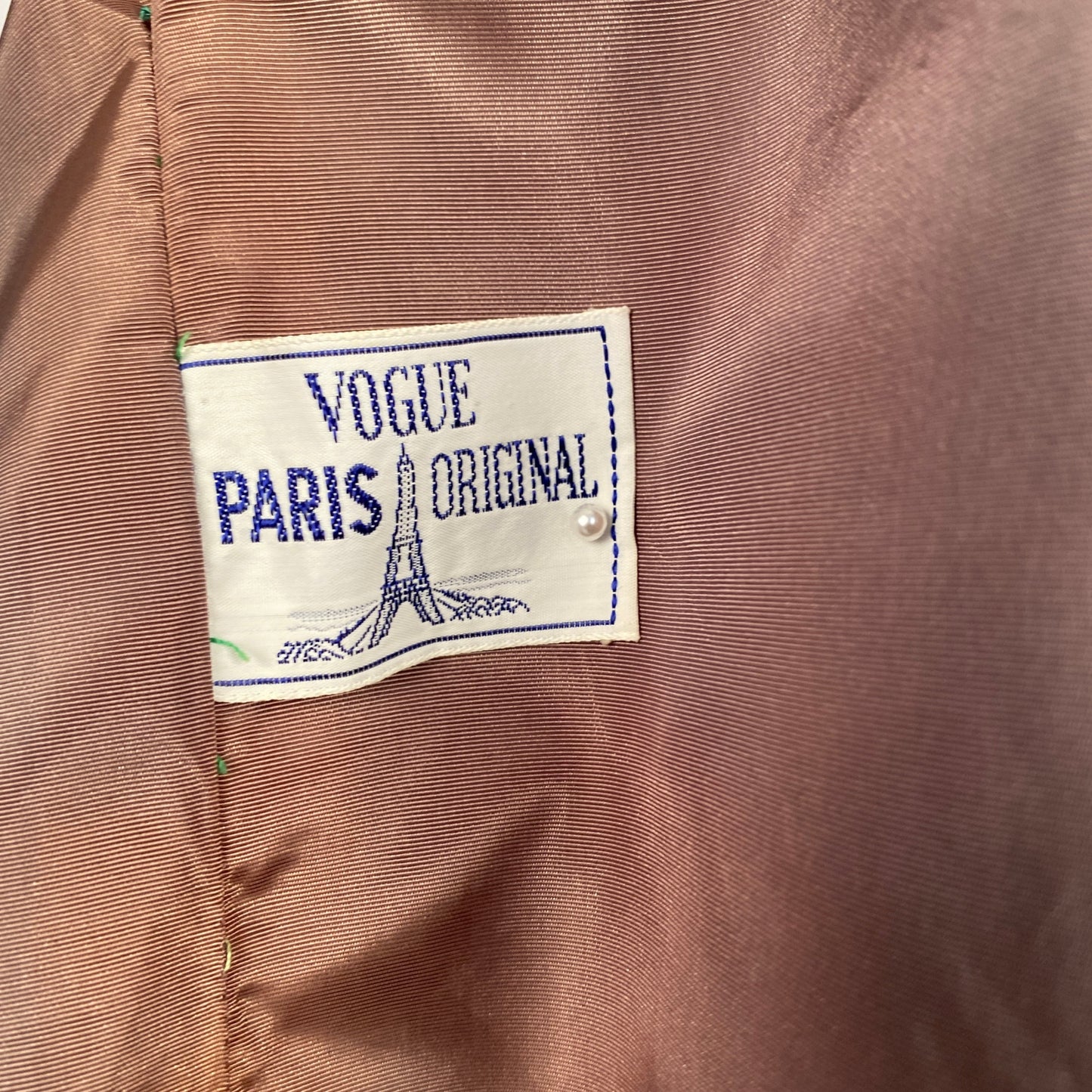 1960s Emerald Velveteen Quilted Evening Coat / One Size