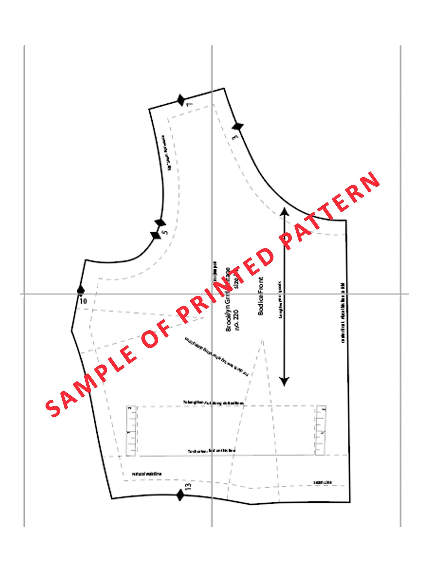 PDF Pattern - 1940s Shorts / Waist 28