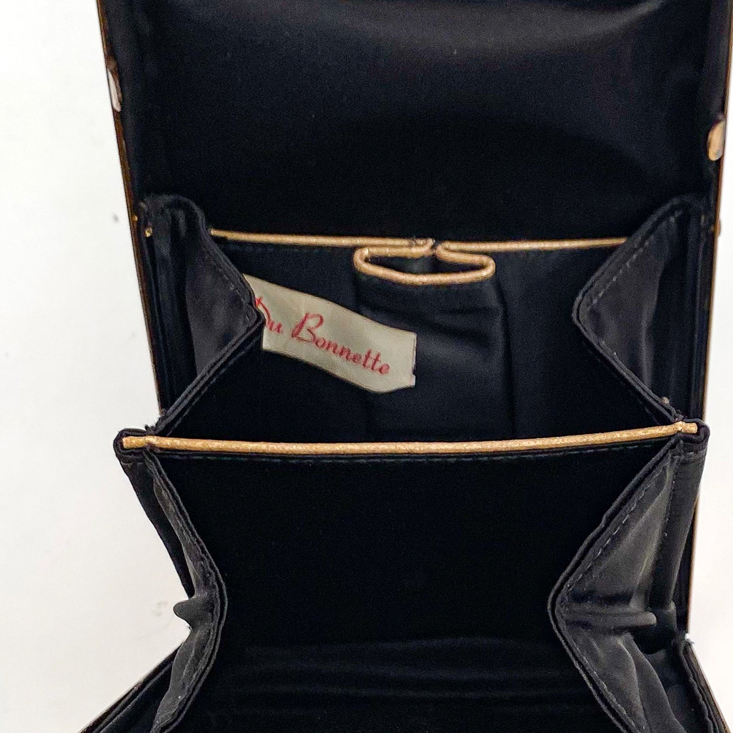 1940s Micro Beaded Evening Bag with Roped Handle