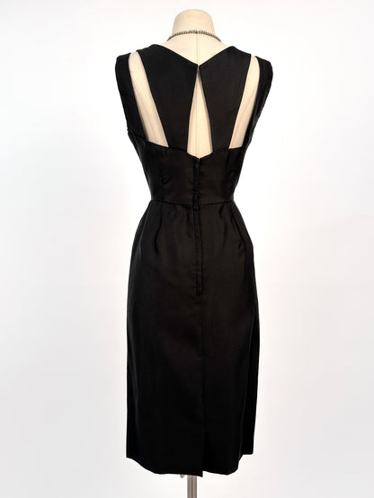 The PERFECT 1960s LBD with Sexy Back Cutouts / Waist 26