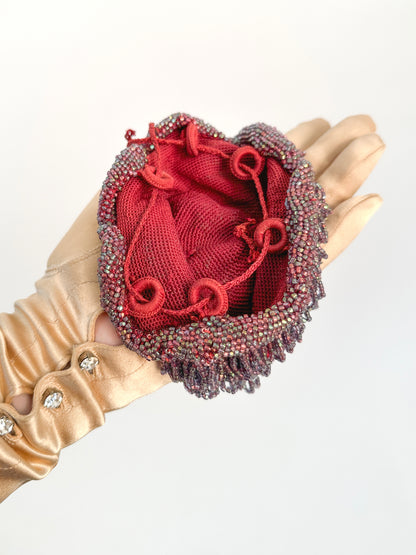 20s Crotched Mirco-Beaded Reticule