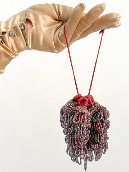 20s Crotched Mirco-Beaded Reticule