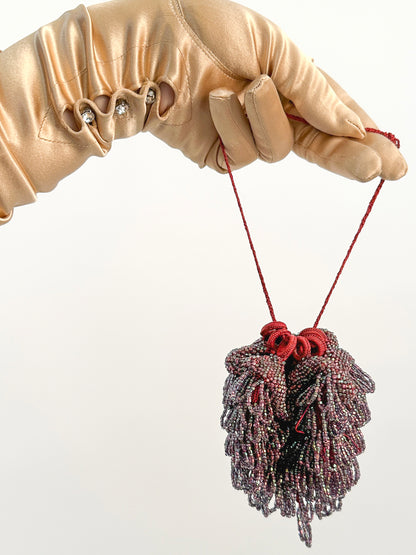 20s Crotched Mirco-Beaded Reticule