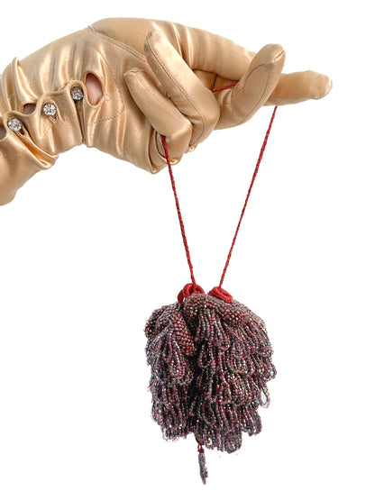 20s Crotched Mirco-Beaded Reticule