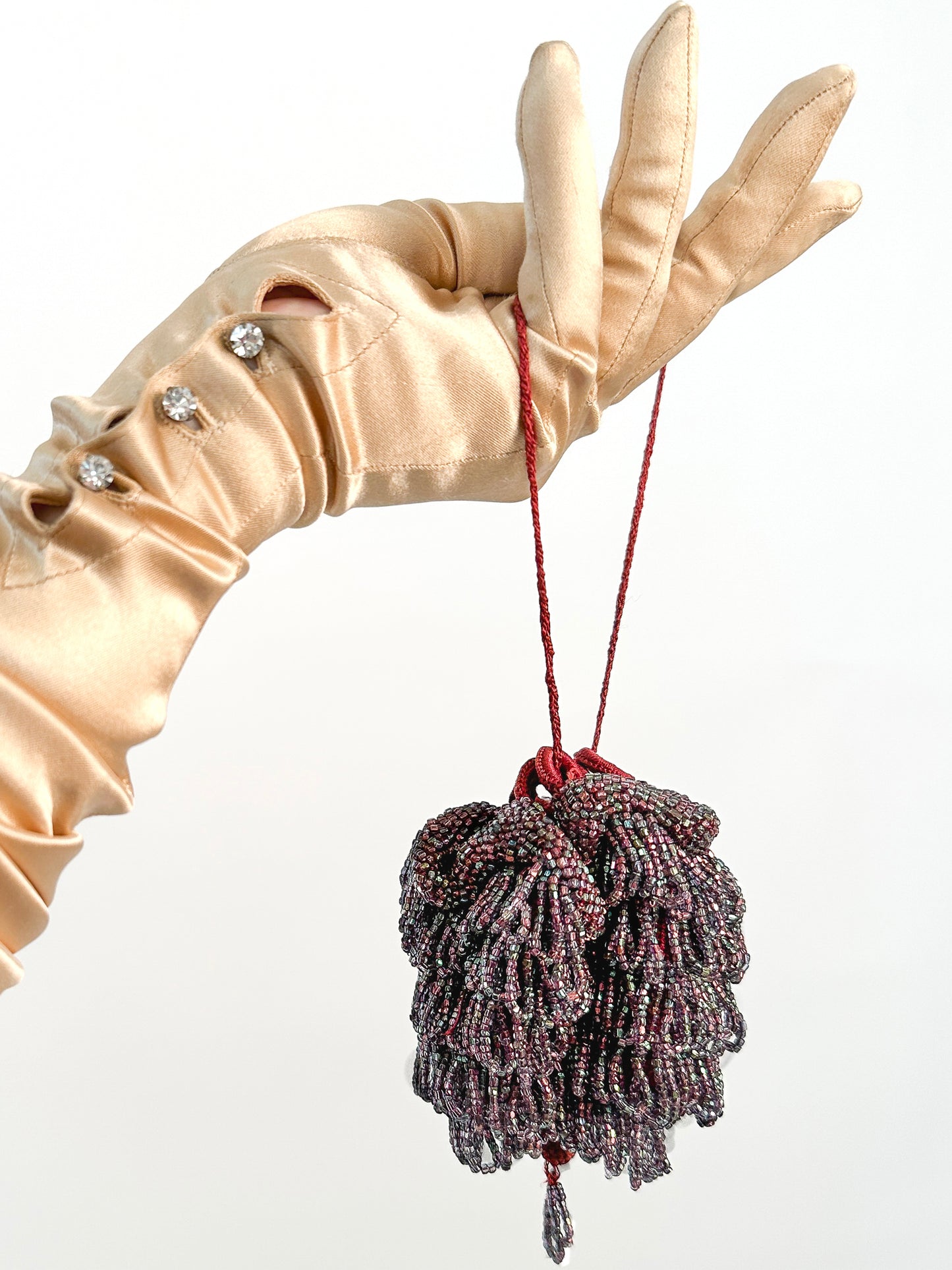 20s Crotched Mirco-Beaded Reticule